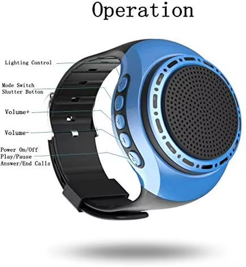 New Multifunctional Wireless Watch Speaker Wrist Portable Wearable Mini Sports Wireless Subwoofer Bluetooth Waterproof Speaker