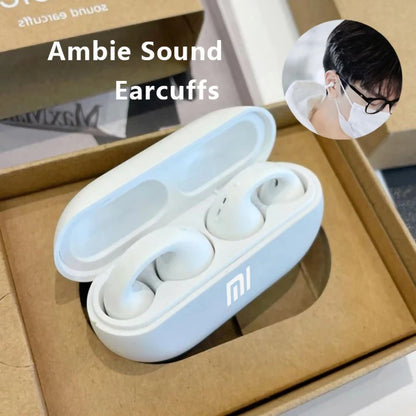 Xiaomi Bluetooth Earphones Wireless Headset Ear Clip Bone Conduction Mini Sports Earbuds TWS Waterproof Portability Headphones