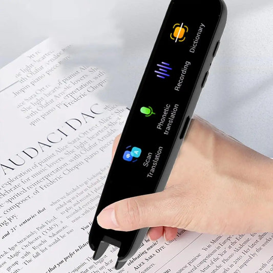 Scanning Reading Pen Translator Portable Wifi Mobile Translation Languages Smart Scanner Supports Dictionary & 112 Voice