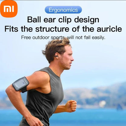 Xiaomi Bluetooth Earphones Wireless Headset Ear Clip Bone Conduction Mini Sports Earbuds TWS Waterproof Portability Headphones