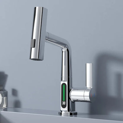 Kitchen Faucet With Smart LED Temperature Display