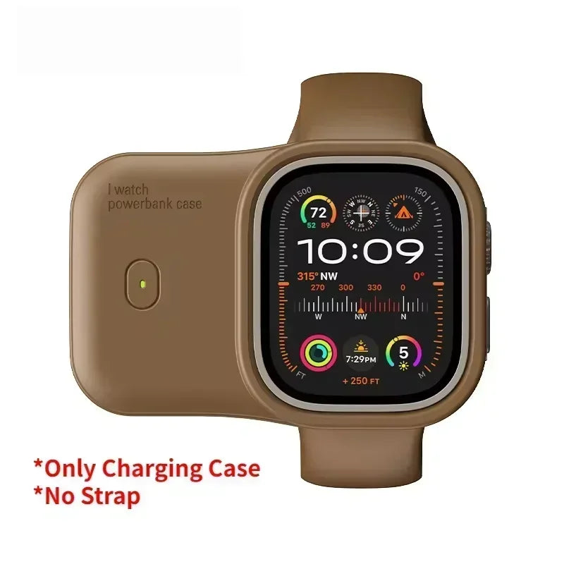 Wearable Wireless Charging Bank For Apple Watch, S9 44mm 45mm 49mm