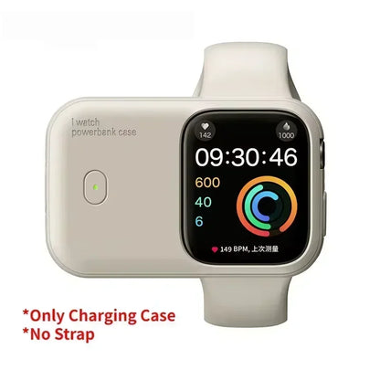 Wearable Wireless Charging Bank For Apple Watch, S9 44mm 45mm 49mm