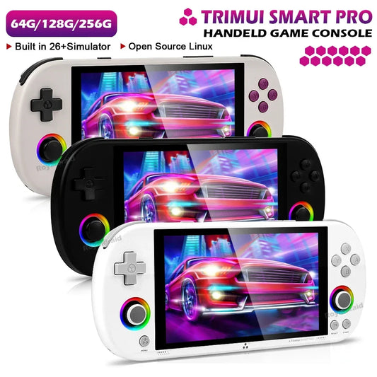 Trimui Smart Pro 4,96''IPS Bildschirm Handheld Linux Retro Spielkonsole