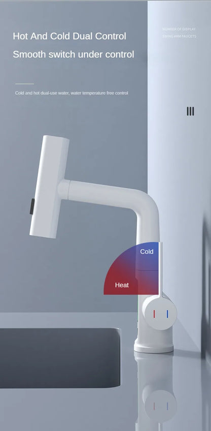 Kitchen Faucet With Smart LED Temperature Display