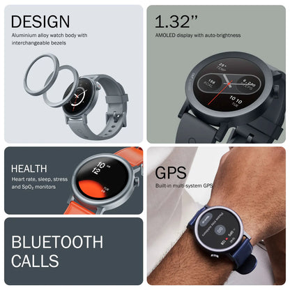 CMF Watch Pro 2 - Reloj inteligente Nothing Watch Pro 2 con funciones avanzadas | Pantalla AMOLED de 1,32" Llamadas Bluetooth con reducción de ruido por IA